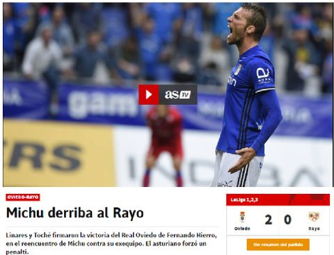 As� vieron el Real Oviedo-Rayo Vallecano los medios asturianos y nacionales
