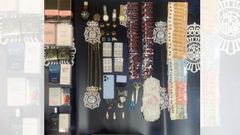 Material incautado por la Polic�a