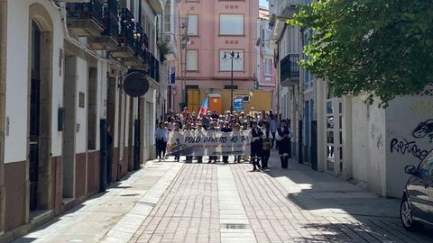Manifestaci�n por Ortigueira