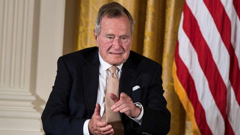 La vida de George H. W. Bush, en imgenes