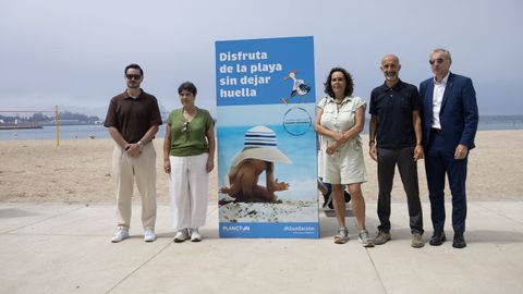 Presentaci�n campa�a  Goza da praia sen deixar pegada 