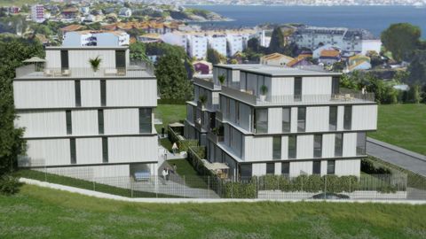 Cooperativa de viviendas Luces de Mera, VPA y libres en Oleiros.