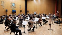 Ensayo de la Filharmon�a con Paul Daniel