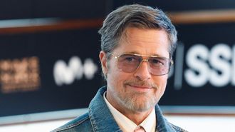 Brad Pitt en el festival de San Sebasti�n.