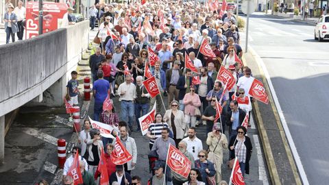 Manifestación en Ferrol.
