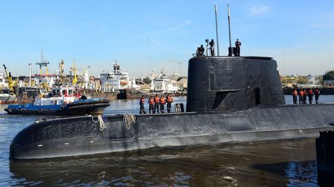Imagen de archivo del submarino San Juan