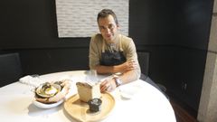 Yayo Daporta, chef del restaurante del mismo nombre de Cambados, donde cobran un dep�sito previo con la reserva