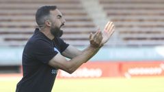 Carlos de Lerma, entrenador del Compostela