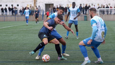 Derbi barbanzano en Preferente entre el Cidade de Ribeira y el Puebla