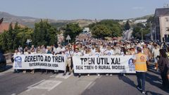 Movilizaci�n por la supresi�n de paradas del AVE en A Gudi�a.