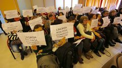 �La �ltima protesta en un pleno de Vigo?