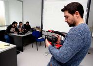 Imagen del taller de webseries celebrado en Carballo.