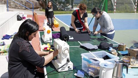 Romara das Letras no colexio de Escarabote