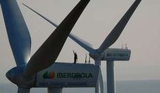 Imagen de uno de los parques elicos de Iberdrola.