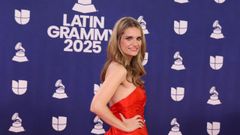 Isabel Dobarro, en la alfombra de los Latin Grammy en Las Vegas