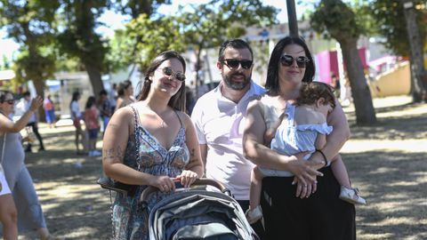 Ambiente en las fiestas de Castro de Ribeiras de Lea.