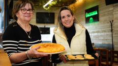 Karina Gesto y su madre, Eva Ramos, con dos propuestas de la carta una de cocina tradicional y otra de la gastronoma venezolana