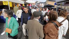 El sol anim al pblico a visitar Lourenz para disfrutar de la Festa da Faba