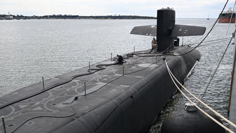 Un submarino nuclear, en una imagen de archivo.