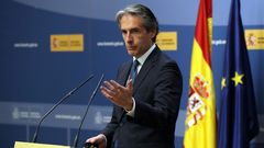 El ministro de Fomento ��igo de la Serna
