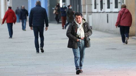 Primer da sin mascarillas en la calle en A Corua