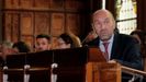 El vicepresidente del Gobierno del Principado y consejero de Infraestructuras, Medio Ambiente y Cambio Clim�tico, Juan Cofi�o