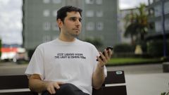 Diego Otero es enfermero y forma parte de las listas del Sergas