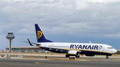 Avión de Ryanair.Avión de Ryanair