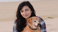 �ngela Gonz�lez, et�loga del Rof Codina.
