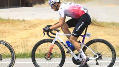 O vilagarci&aacute;n Mart&iacute;n Rey, o domingo na proba en ruta do Campionato de Espa&ntilde;a.