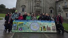 Roteiros de Lal�n recorri� la ruta entre Sobrado y Arz�a.
