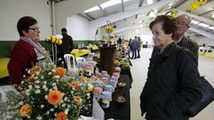 Uno de los puestos de la feria naronesa