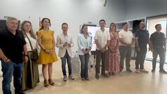 A esta edici�n de la Traslatio se sumaron la conselleira de Mar, Marta Villaverde, el subdelegado del Gobierno, Julio Abalde, as� como representantes de la corporaci�n municipal de Ribeira y de la Fundaci�n Ruta Xacobea do Mar de Arousa e Ulla