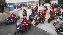 La Papanoelada motera del ao pasado, en A Pobra.