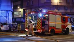 Imagen de archivo de una intervenci�n de los bomberos