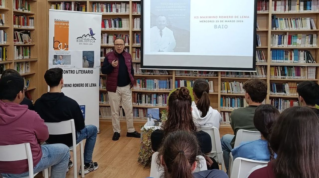 La figura del médico Pérez Maroño, en las aulas