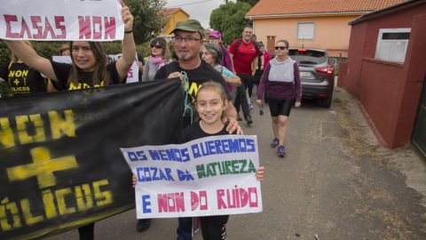 El parque elico de Campelo ya se present en el 2011 con Kaekias, y pasara a Greenalia. Ha habido varias protestas contra l.