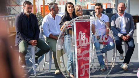 La directora del Atlantic Fest, Susana Laya, habla durante la presentacin del evento. 