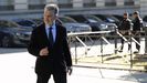 El exdirector de la Polic�a Nacional, Ignacio Cosid�, a su llegada a la Audiencia Nacional en Madrid para comparecer como testigo en el juicio del caso Kitchen