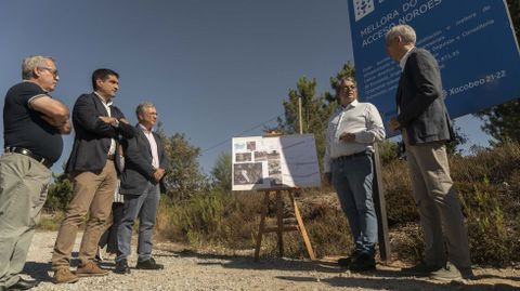 Presentacin de las obras en el parque empresarial de O Pereiro