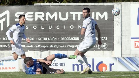 Partido de ftbol Preferente entre el Boiro y el As Pontes