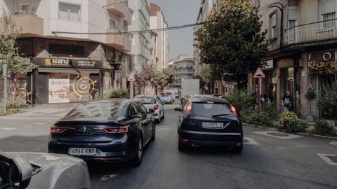 Cortes en las calles de Ourense por las obras de mejora del pavimento