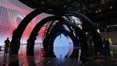 Escenario de Eurovisi�n 2022