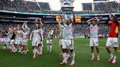 B�lgica celebra la clasificaci�n para cuartos de final tras eliminar a Senegal.