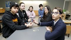 Los alumnos de cuarto de la ESO del instituto de Mea�o est�n implicados en los estudios que realiza el laboratorio de rad�n