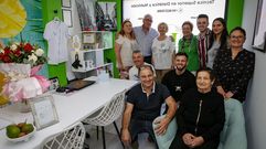 Inauguraci�n del centro de diet�tica Jessica R�os