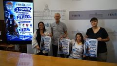 Presentaci�n del�I Torneo Internacional Cidade de Ferrol de Baloncesto en silla de ruedas