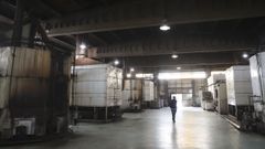 Planta de reciclaje de aceite de coches y barcos en As Somozas