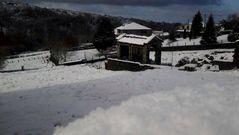 Inundaciones la comarca y nieve a A Lama