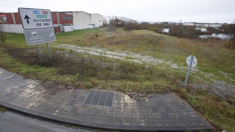 El terreno elegido para ala ampliaci�n del pol�gono est� cerca de la carretera que va a Outeiro de Rei (LU-115)
